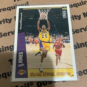 Eddie Jones ‘96 Upper Deck Card